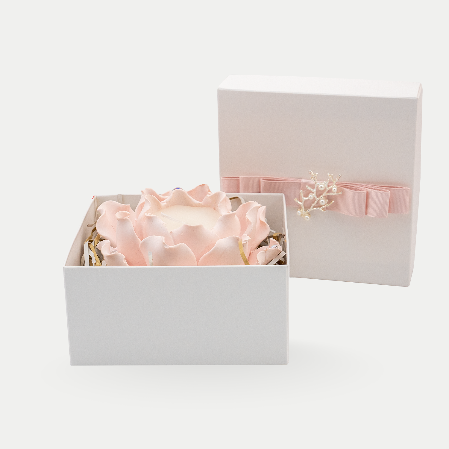 PINK BLOOM CANDLE BOX