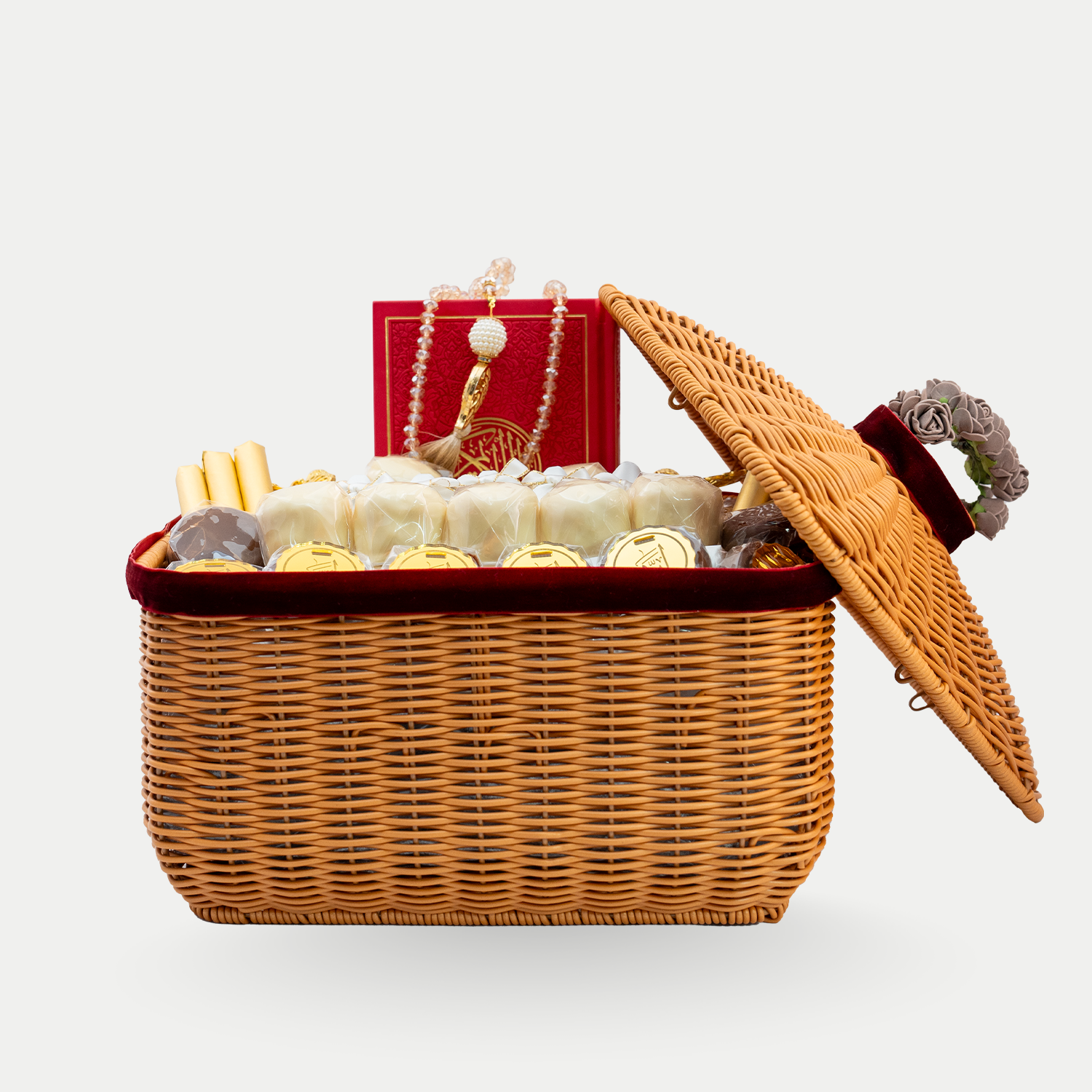 RAMADAN GOLDEN BUTTERFLY CHOCOLATE BASKET