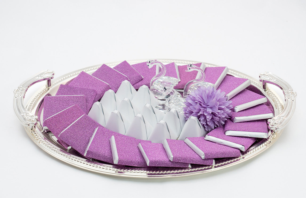 PURPLE MAJESTY CHOCOLATE TRAY