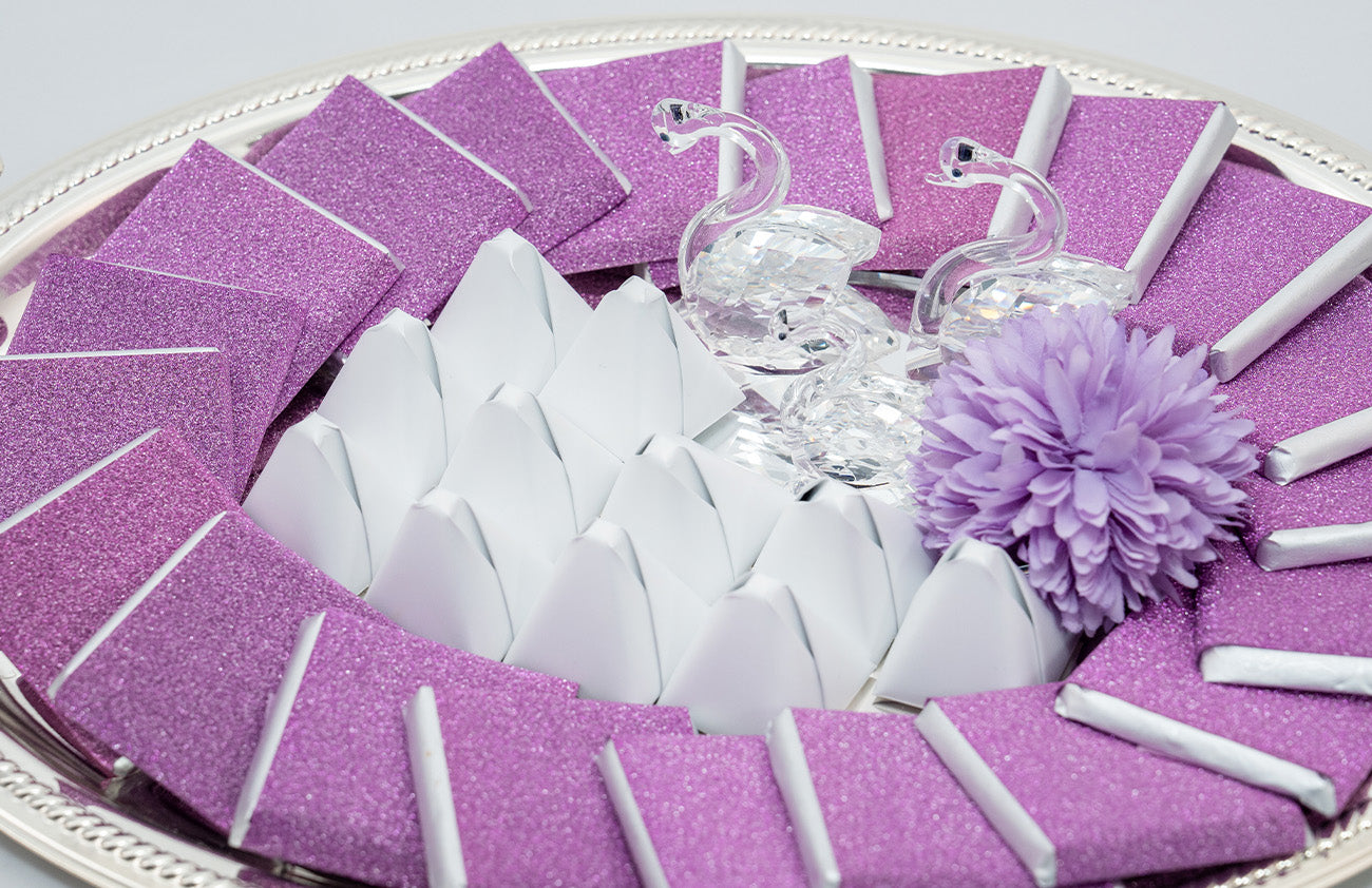 PURPLE MAJESTY CHOCOLATE TRAY